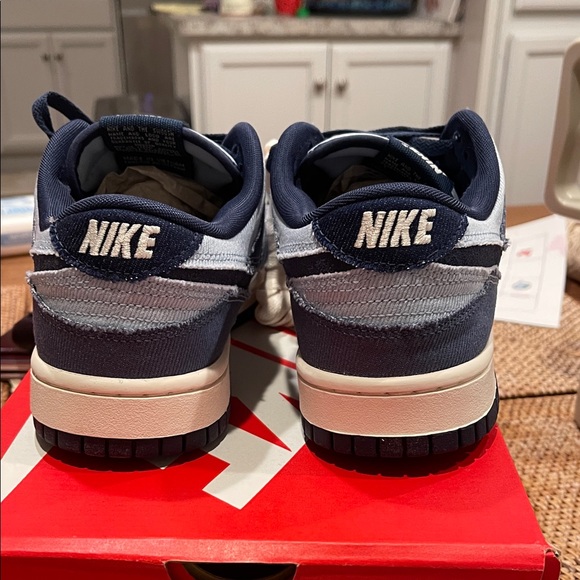 Nike Dunk Low Retro SE - Light Armory Blue and Midnight Navy - Picture 6 of 6